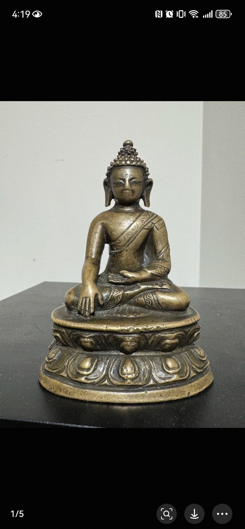 古玩銅器造像真品鑒賞圖