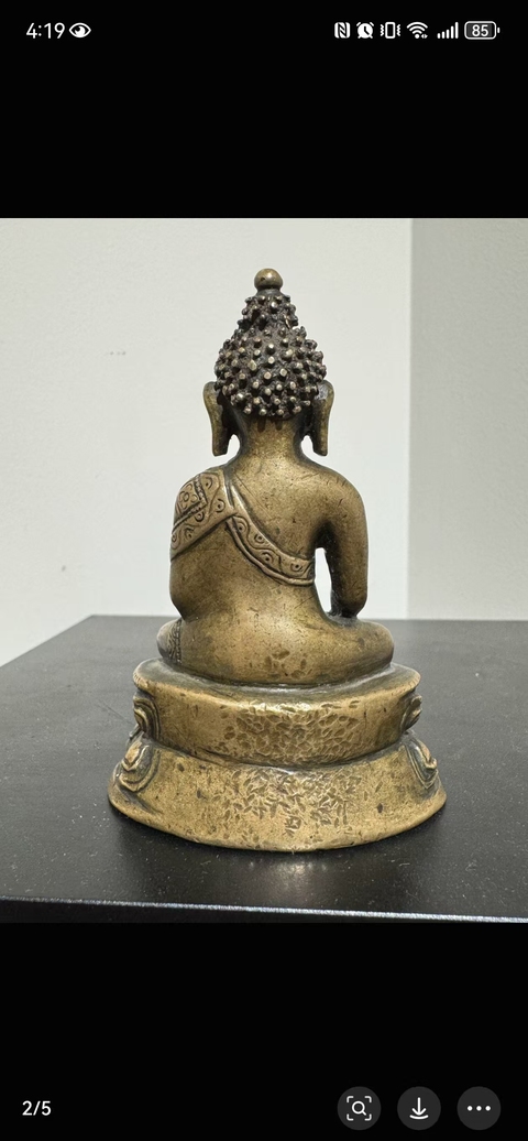 古玩銅器造像真品鑒賞圖