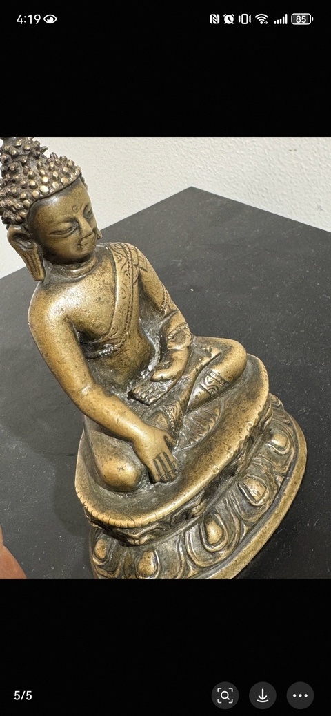 古玩銅器造像真品鑒賞圖