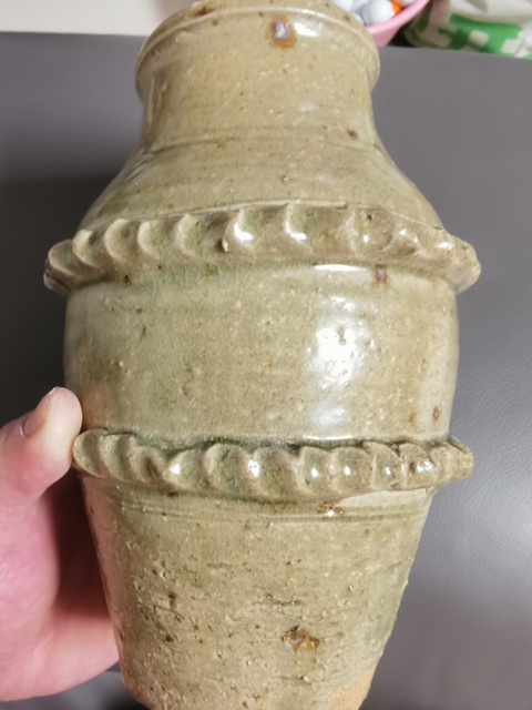 古玩陶瓷青釉谷倉真品鑒賞圖