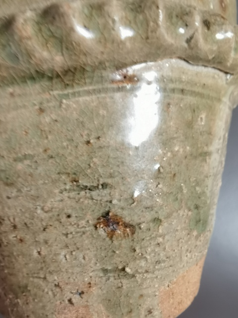 古玩陶瓷青釉谷倉真品鑒賞圖