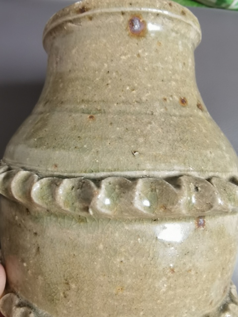 古玩陶瓷青釉谷倉真品鑒賞圖