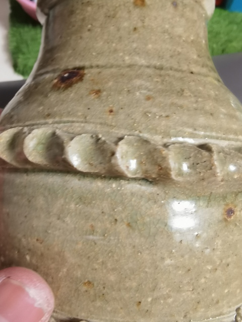 古玩陶瓷青釉谷倉真品鑒賞圖