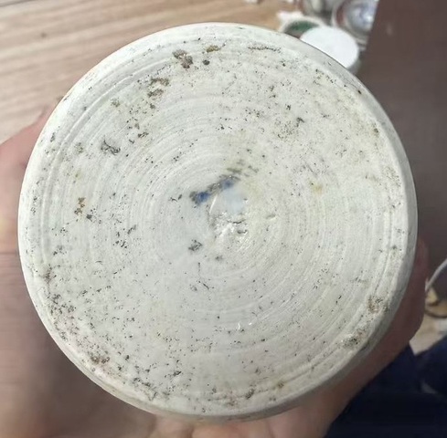 古玩陶瓷清早期花鳥紋青花器真品鑒賞圖