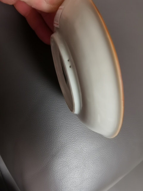 古玩陶瓷清康熙青花花卉紋盤真品鑒賞圖