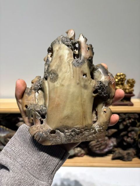 古玩雜項壽山石擺件真品鑒賞圖