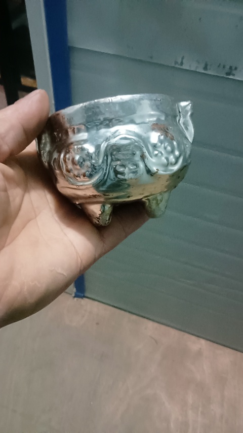 古玩陶瓷吉語紋香爐真品鑒賞圖