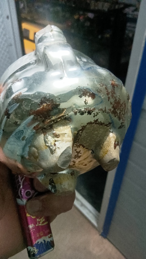 古玩陶瓷吉語紋香爐真品鑒賞圖