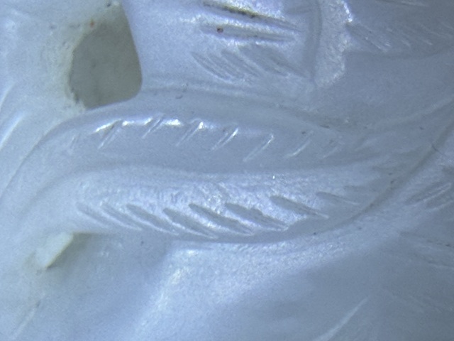 古玩玉器和田玉雕“喜事連連”擺件真品鑒賞圖