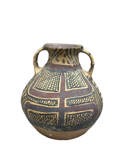 古玩陶瓷馬家窯·馬廠類型雙系罐真品鑒賞圖