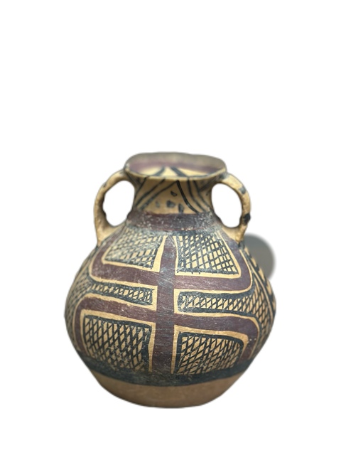 古玩陶瓷馬家窯·馬廠類型雙系罐真品鑒賞圖