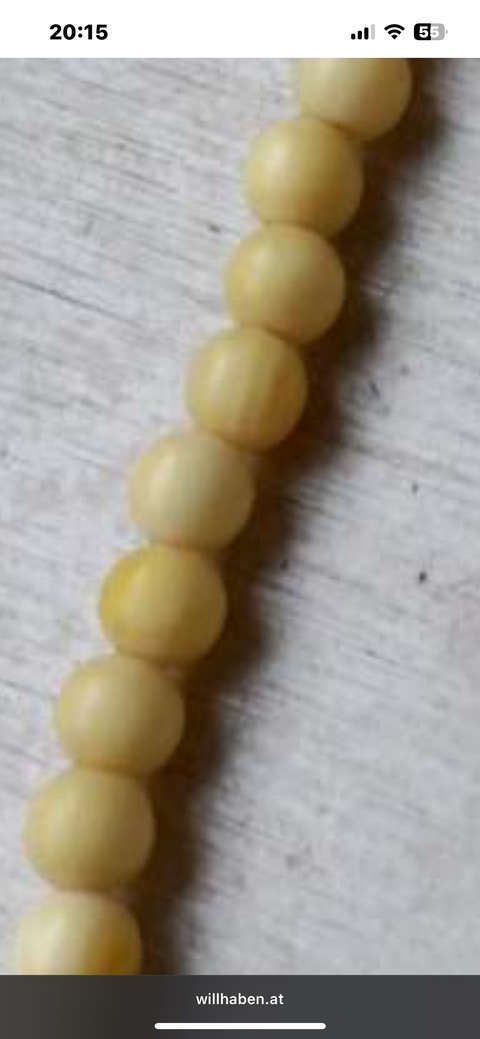 古玩玉器象牙項鏈真品鑒賞圖