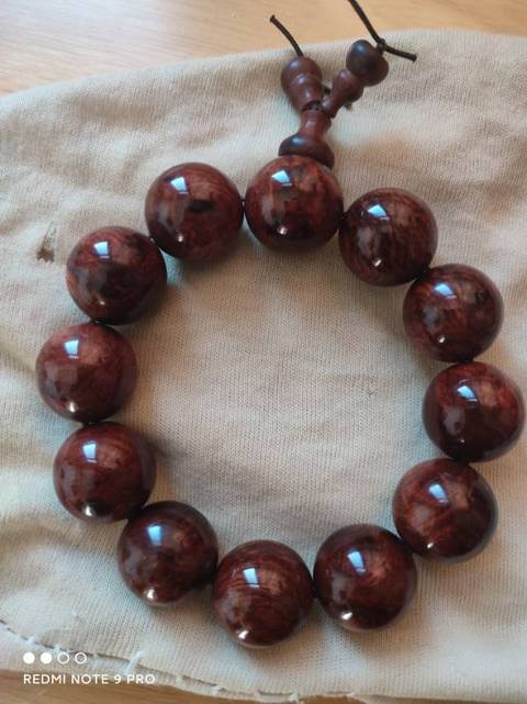 古玩雜項(xiàng)手串真品鑒賞圖