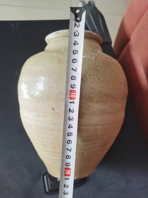 古玩陶瓷青釉罐真品鑒賞圖