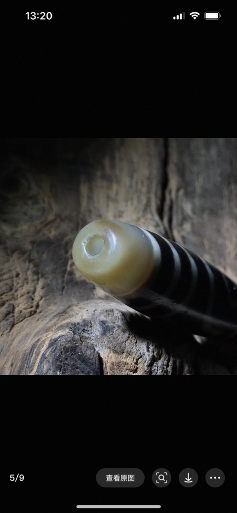 古玩雜項天珠真品鑒賞圖