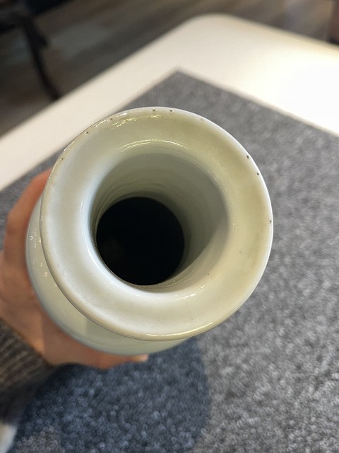 古玩陶瓷無雙譜棒槌瓶真品鑒賞圖