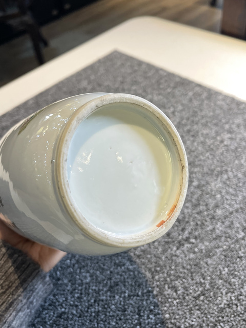 古玩陶瓷無雙譜棒槌瓶真品鑒賞圖