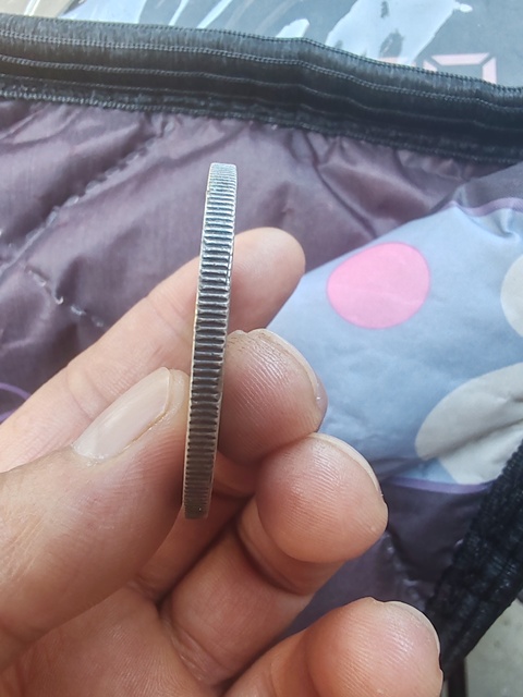 古玩錢幣英屬貿(mào)易銀幣站洋壹圓真品鑒賞圖