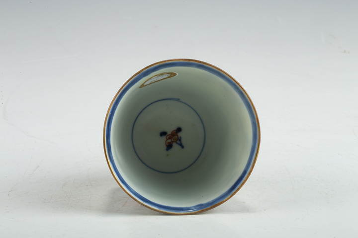 古玩陶瓷清康熙·青花礬紅描金清供花卉紋鈴鐺杯
拍賣，當前價格0元