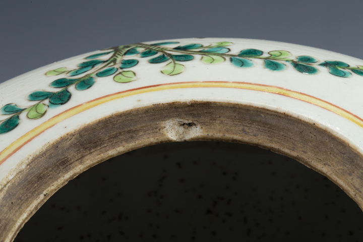 古玩陶瓷清晚·粉彩五子奪魁紋西瓜罐真品鑒賞圖