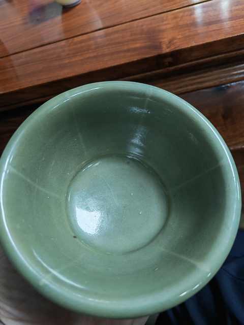 古玩陶瓷耀州窯刻花碗真品鑒賞圖