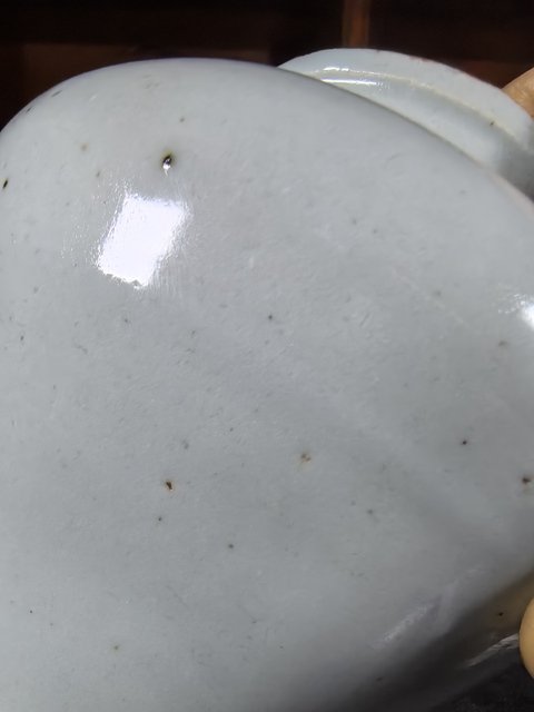 古玩陶瓷白釉罐真品鑒賞圖