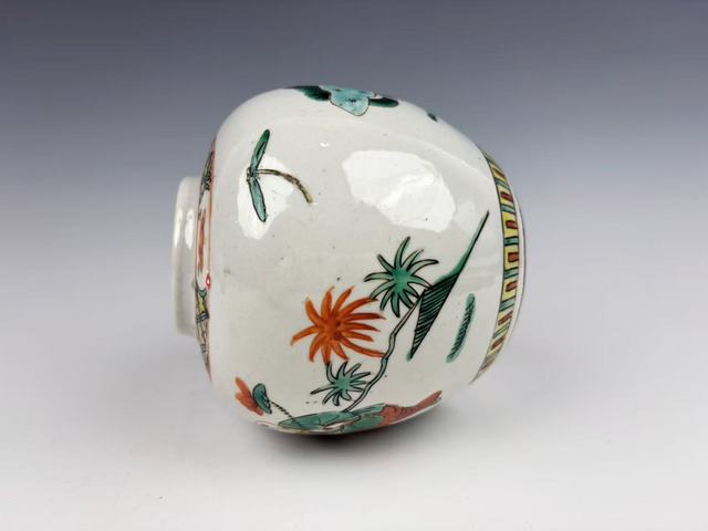 古玩陶瓷民國·五彩嬰戲罐拍賣，當前價格0元