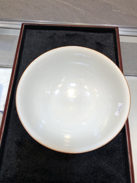 古玩陶瓷石紋釉碗真品鑒賞圖