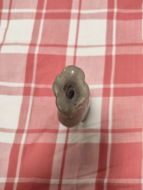 古玩陶瓷龍泉青瓷海棠瓶真品鑒賞圖