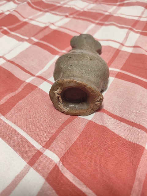 古玩陶瓷龍泉青瓷海棠瓶真品鑒賞圖