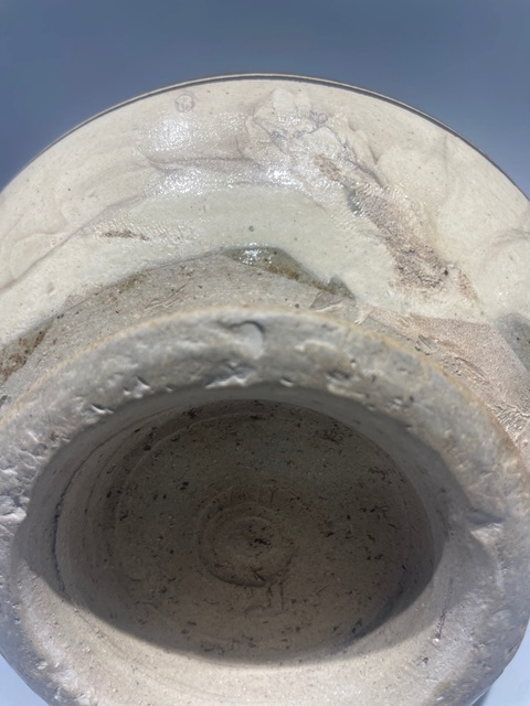 古玩陶瓷明代磁州窯系白地黑花玉壺春瓶真品鑒賞圖