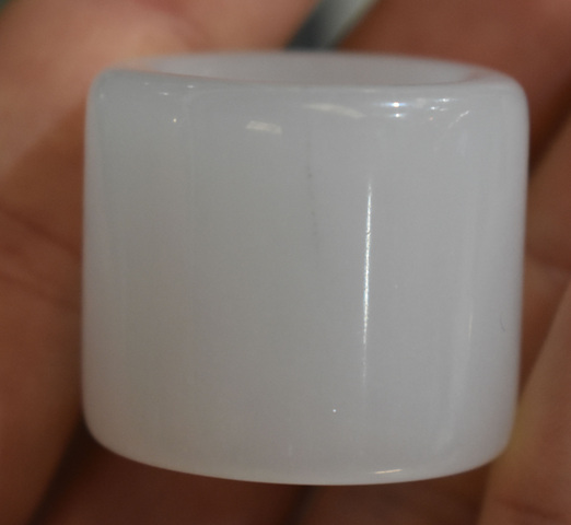 古玩玉器玉扳指真品鑒賞圖