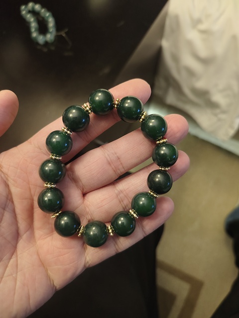 古玩玉器手鏈真品鑒賞圖