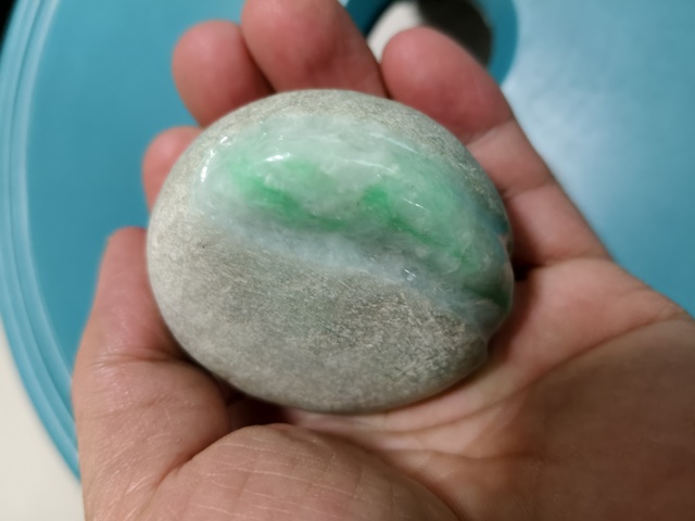 古玩玉器翡翠原石真品鑒賞圖