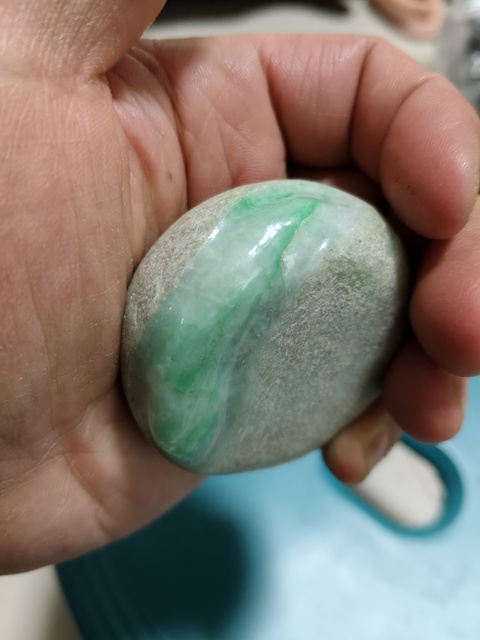 古玩玉器翡翠原石真品鑒賞圖