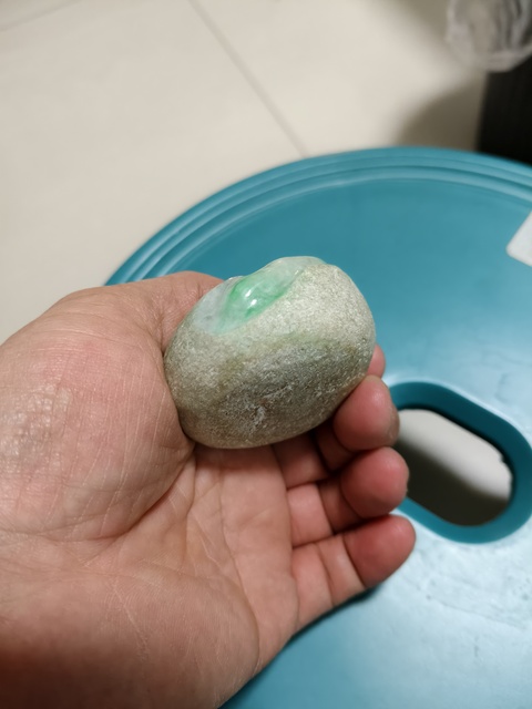 古玩玉器翡翠原石真品鑒賞圖