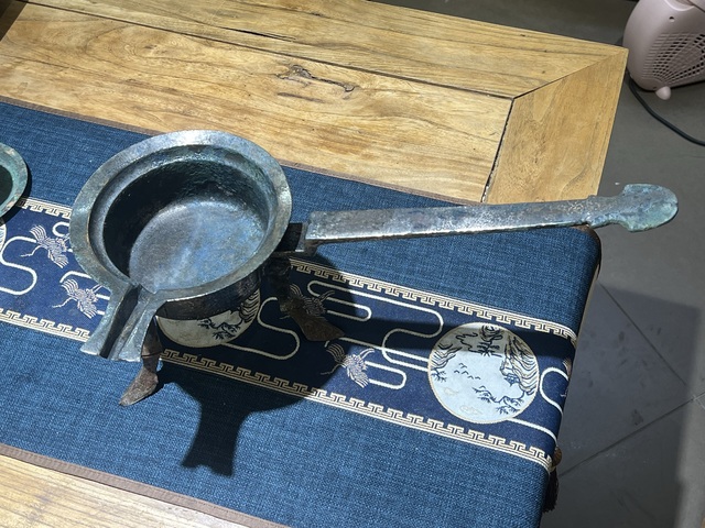 古玩銅器南北朝·分酒器 真品鑒賞圖