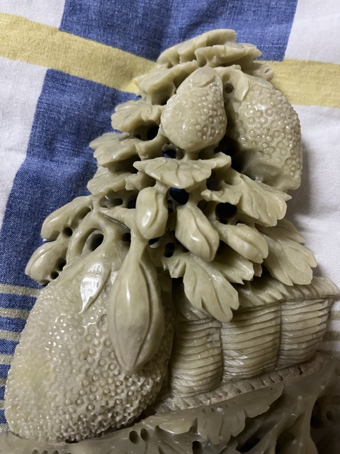 古玩雜項青田石擺件真品鑒賞圖