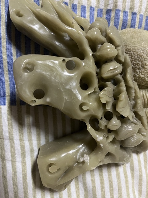 古玩雜項青田石擺件真品鑒賞圖