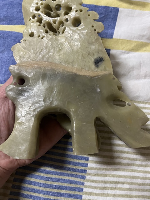 古玩雜項青田石擺件真品鑒賞圖