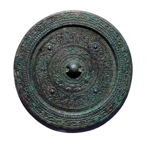 古玩銅器銅鏡真品鑒賞圖