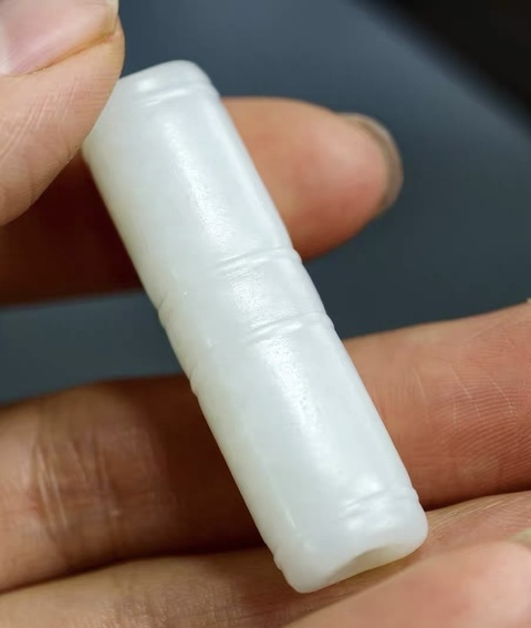 古玩玉器和田玉勒子真品鑒賞圖