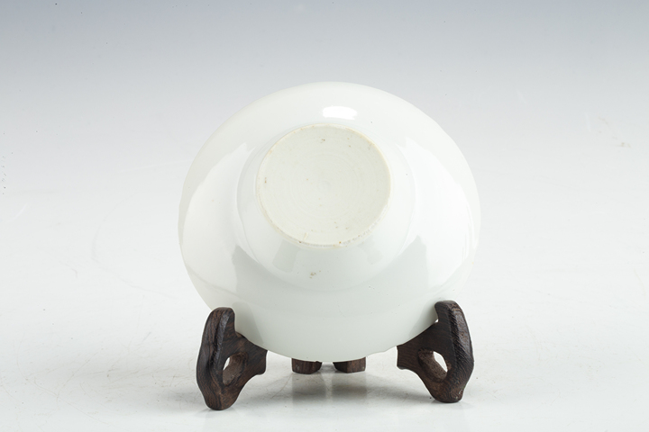 古玩陶瓷民國·胭脂紅竹林人物紋三才蓋碗拍賣，當前價格138元