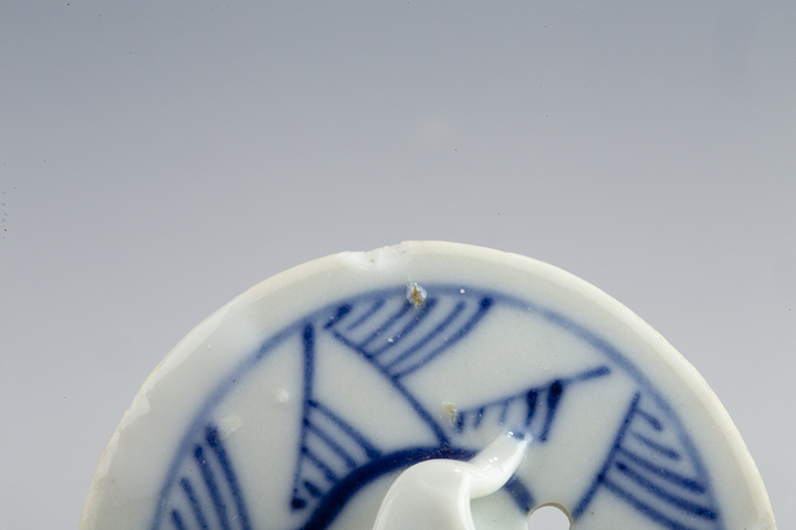 古玩陶瓷民國·青花玲瓏瓷壺拍賣，當前價格118元