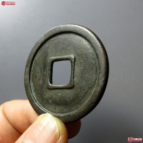 古玩錢幣龜齡鶴壽花錢真品鑒賞圖