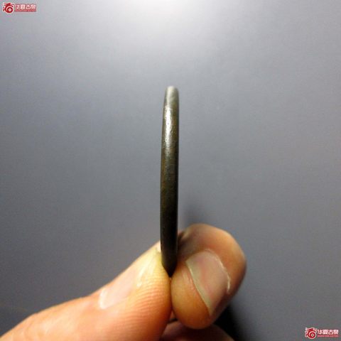 古玩錢幣龜齡鶴壽花錢真品鑒賞圖