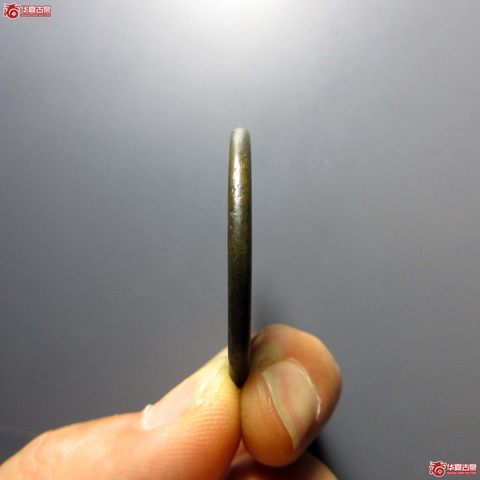 古玩錢幣龜齡鶴壽花錢真品鑒賞圖