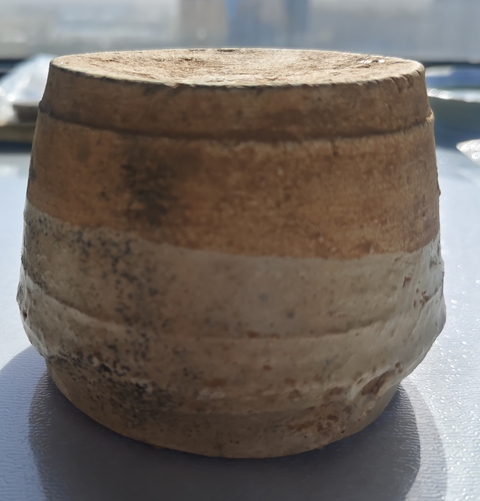 古玩陶瓷青白釉罐真品鑒賞圖