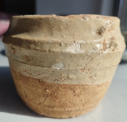 古玩陶瓷青白釉罐真品鑒賞圖