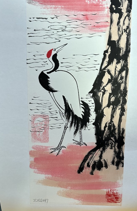 古玩字畫祖國頌真品鑒賞圖